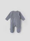 Popees Baby Boys Full Sleeves Cotton Sleepsuit| Navy Blue| Newborn To 9 Months