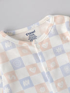 Popees Baby Boys Sleepsuit with Snap Buttons |Tiny Baby, Newborn to 6 M