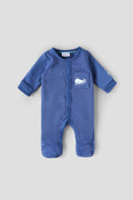 Popees Baby Boys Cotton Full Sleepsuit Romper| Tiny Baby, NewBorn -6 Months
