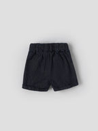 Popees Baby Boys Cotton Denim Shorts with Elastic Waistband| Newborn- 9 Months