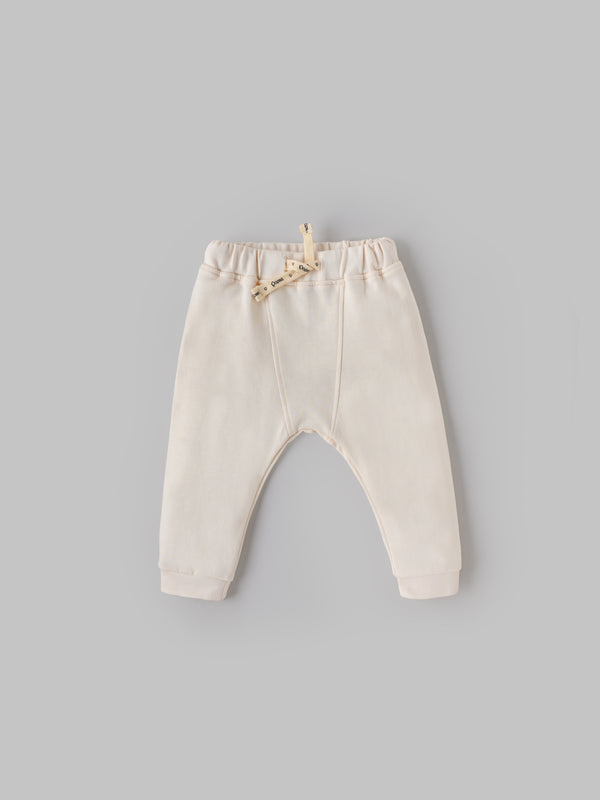 Popees Baby Boys Full Sleeves Cotton Co-ord Set| Cream| Newborn To 9 Months