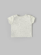 Popees Baby Boys Cotton Printed T-Shirt with Shoulder Buttons| 0-9 Months