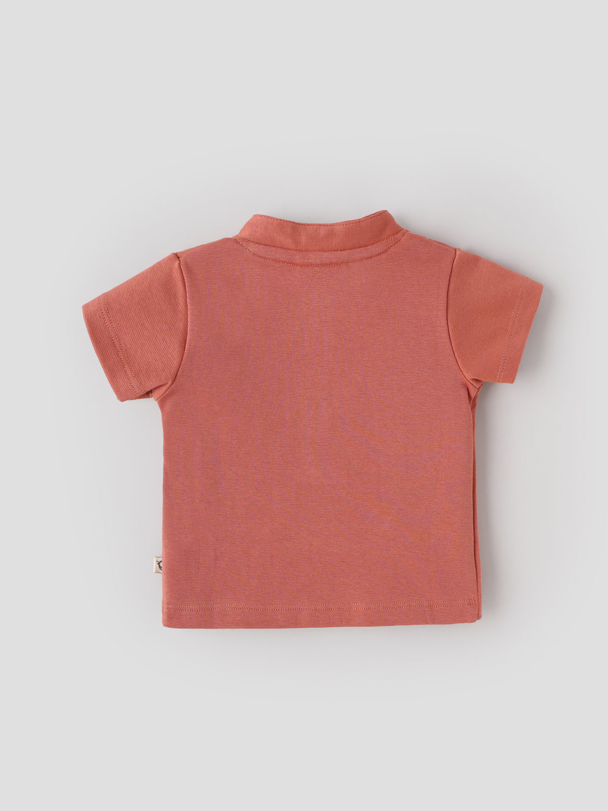 Popees Baby Boys Soft & Stylish Half Sleeve Henley T-Shirt |Vehicle Print| NB -9 months