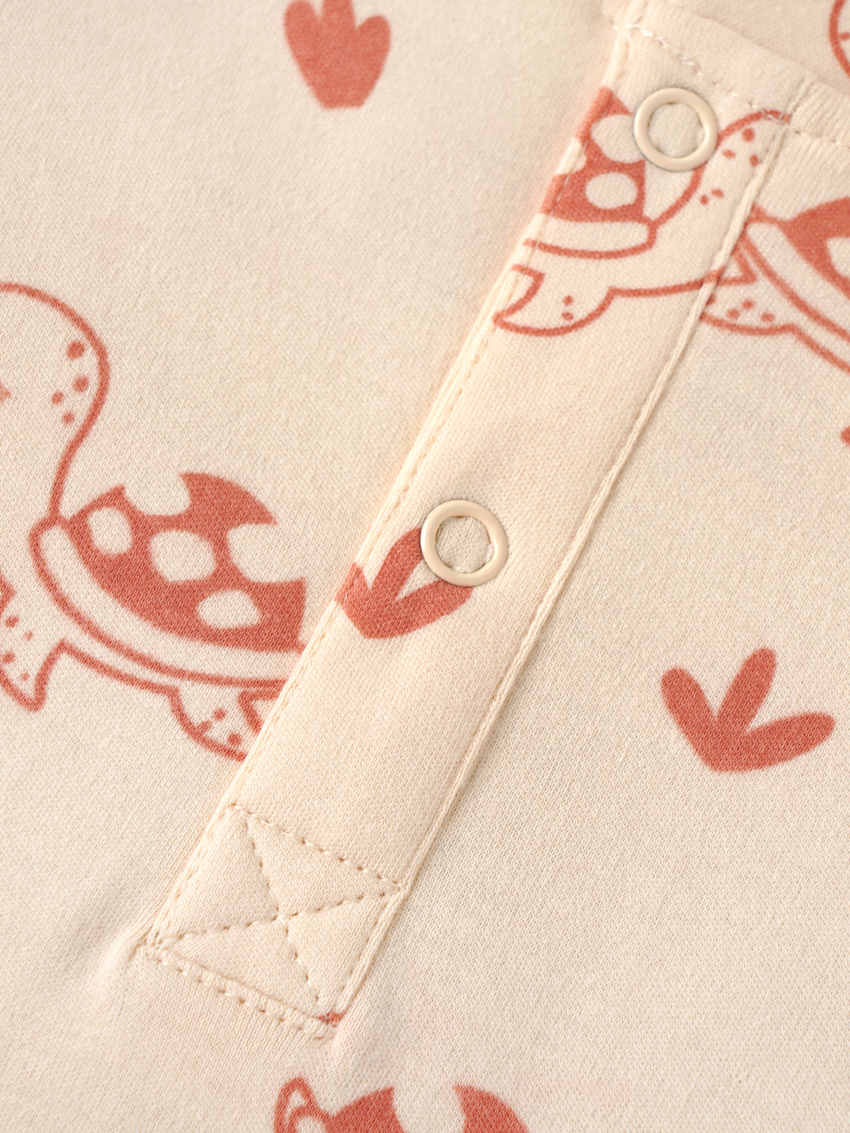 Popees Baby Boys Cotton Half Sleeve T-Shirt | Peach Turtle Print | Newborn-9 Months
