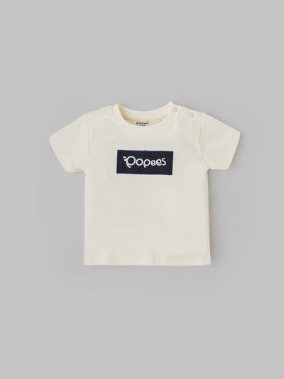 Popees Comfortable Everyday Wear Half Sleeve T-Shirt (0-9 Months)for Baby Boys