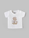 Popees Comfortable Everyday Wear Half Sleeve Printed T-Shirt (0-9 Months)for Baby Boys