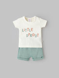 Popees Comfy & Cute Outfit Cotton Co-ord Set (0–3 Months)for Baby Boys