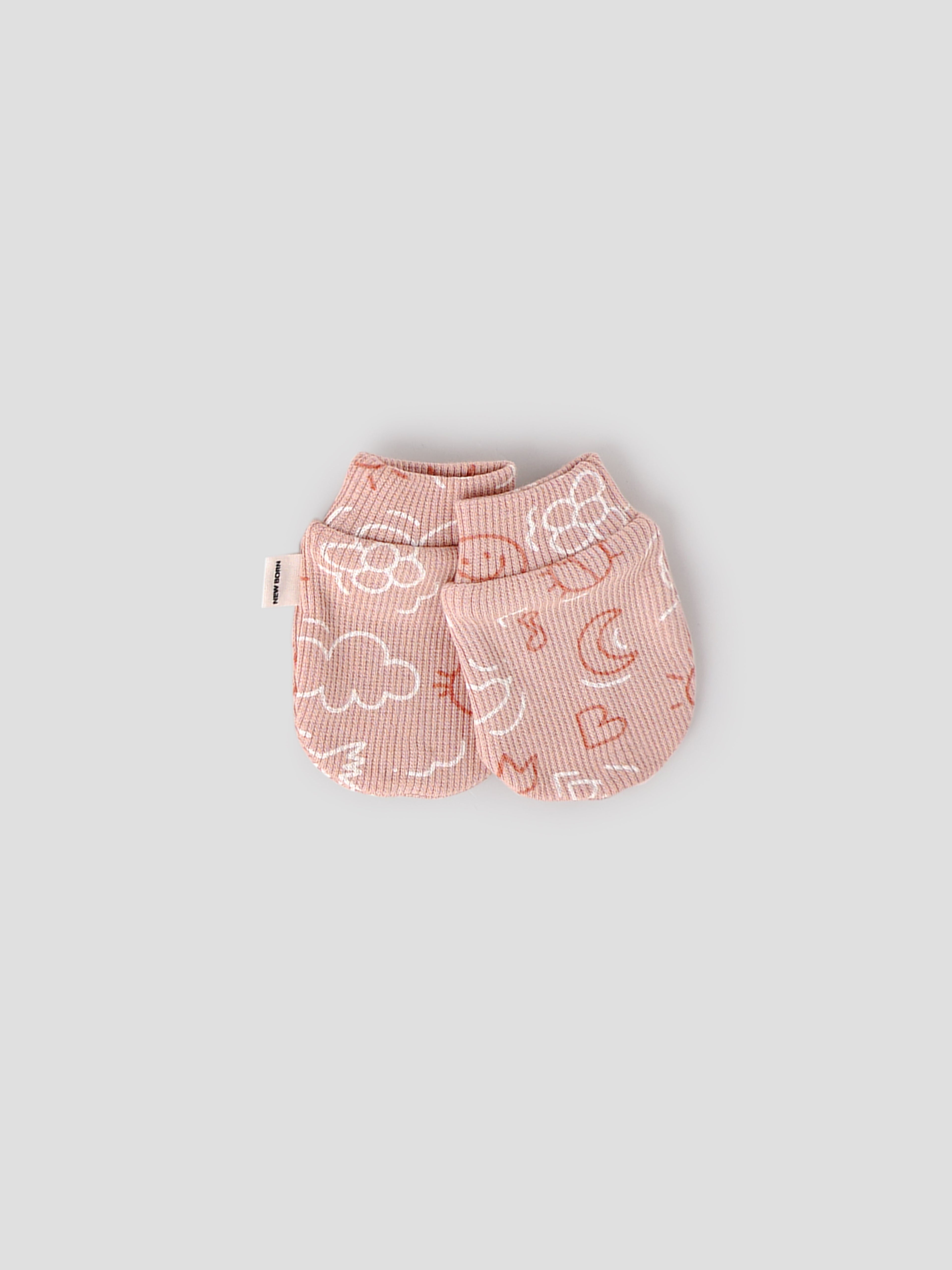 Popees Baby Girls Cotton Footed Sleepsuit Set |Full Sleeve Zip Romper with Cap & Mittens (Newborn to 9 Months)