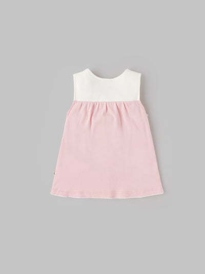 Popees Beautiful & Stylish Outfit Printed Sleeveless Dress (0–9 Months) for Baby Girls