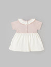 Popees Lovely Ruffle Neckline Dress Lightweight & Cute (3–36 Months) for Baby Girls