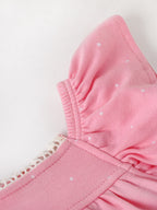 Popees Girls Sleeveless Dress (0-9 Months) Made of Organic Bamboo Cotton Fabric