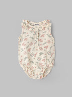 Popees Baby Girls 5-Piece Floral Cotton Gift Set |0–1M & 3–6M
