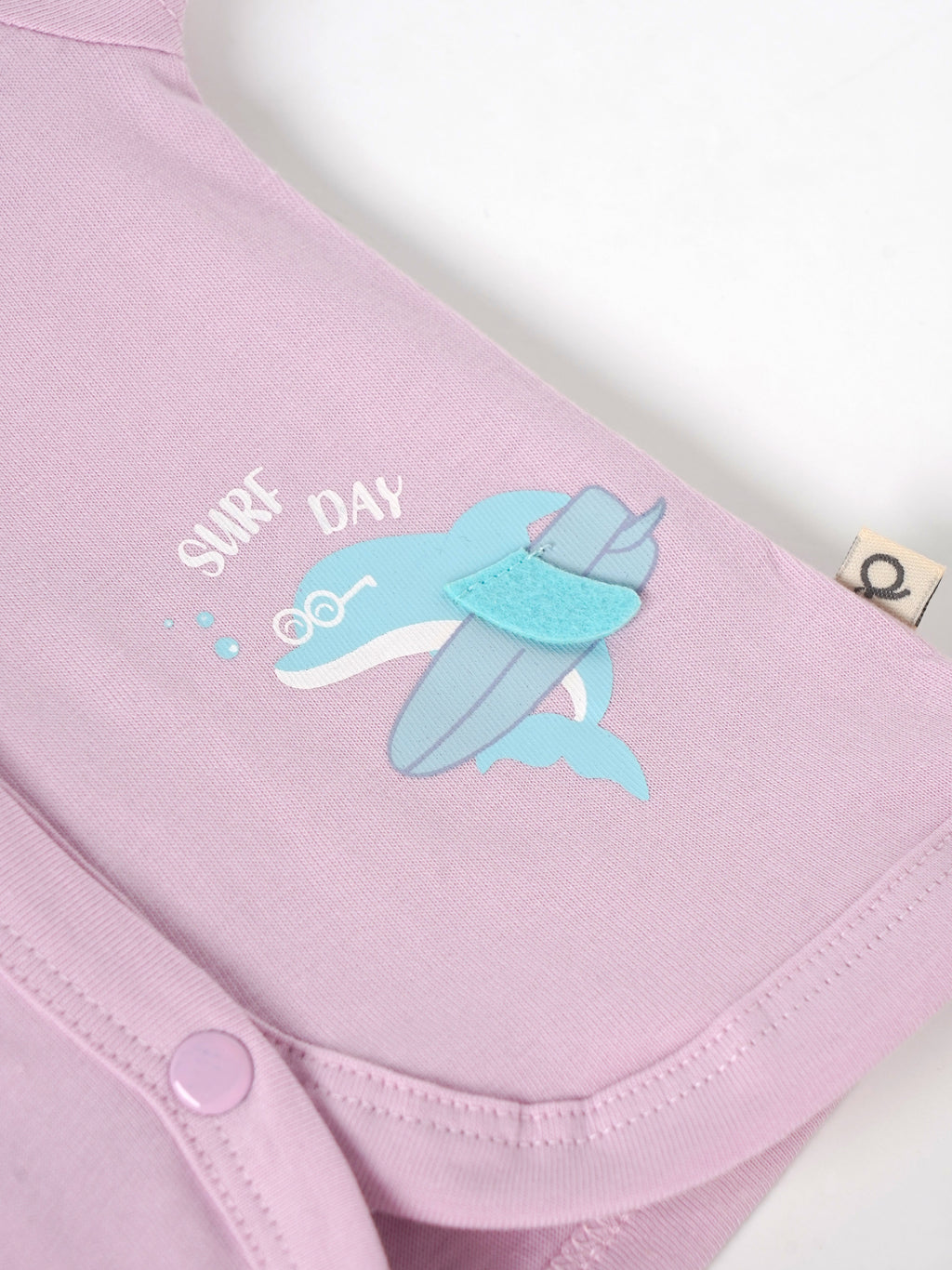 Popees Baby Girls Surf Day Front Open Top| Tiny Baby, Newborn to 6 Months