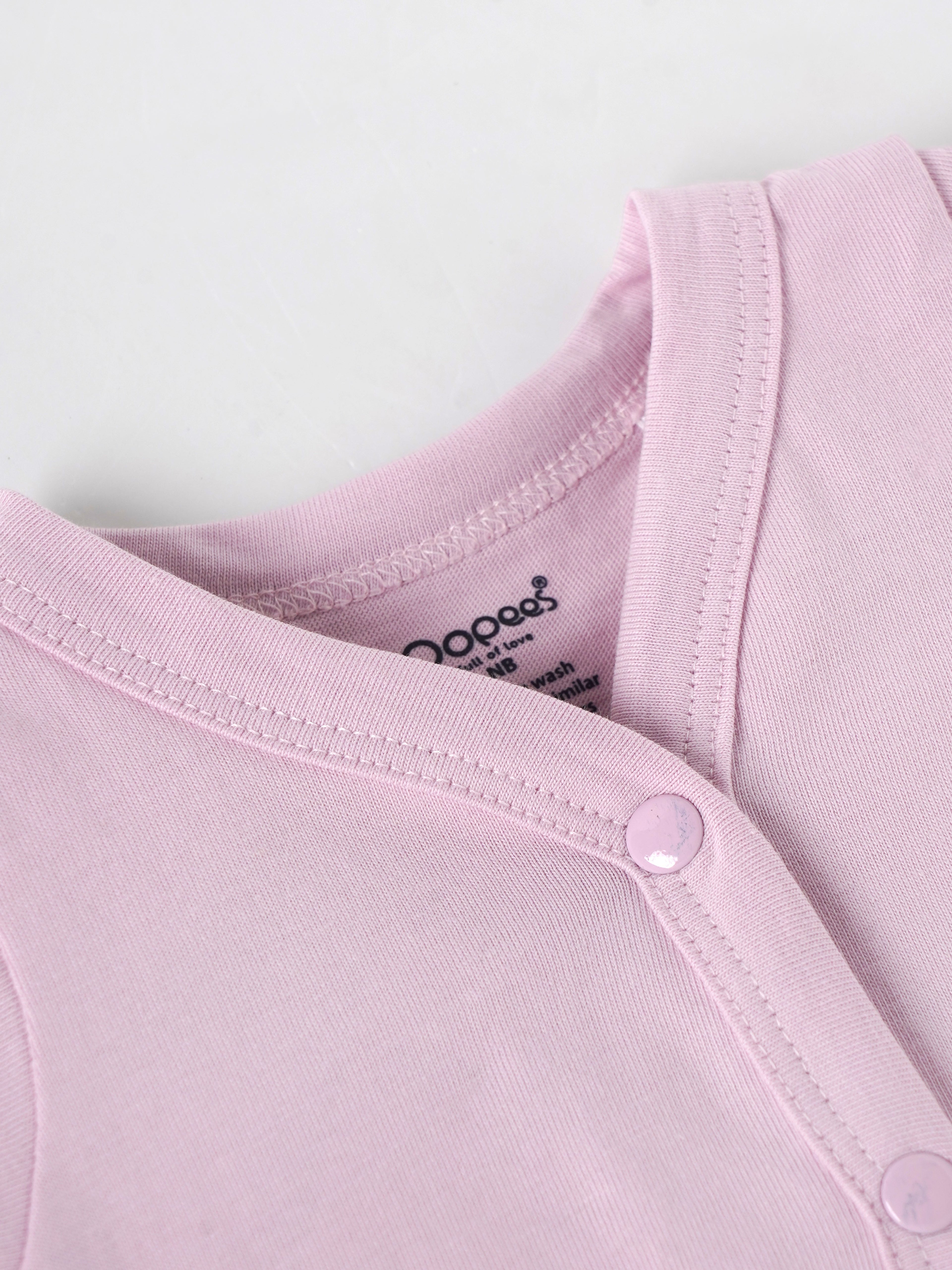 Popees Baby Girls Surf Day Front Open Top| Tiny Baby, Newborn to 6 Months