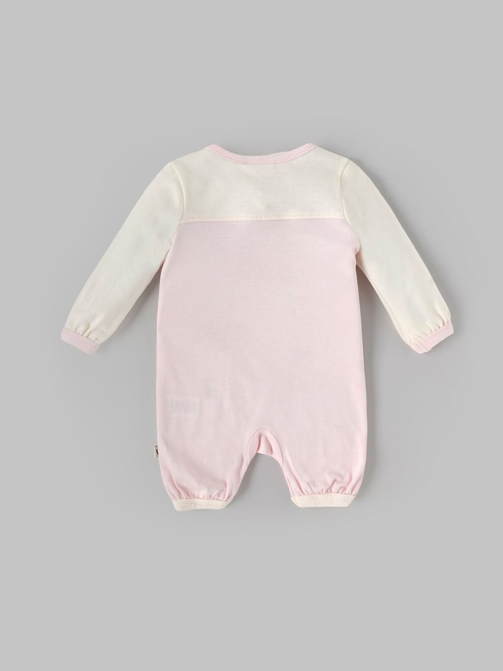 Popees Baby Girls Pink Cotton Romper| Tiny Baby, Newborn to 6 Months