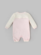 Popees Baby Girls Pink Cotton Romper| Tiny Baby, Newborn to 6 Months