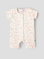 Popees Baby Girls Printed Cotton Romper |Tiny Baby, Newborn to 6 Months