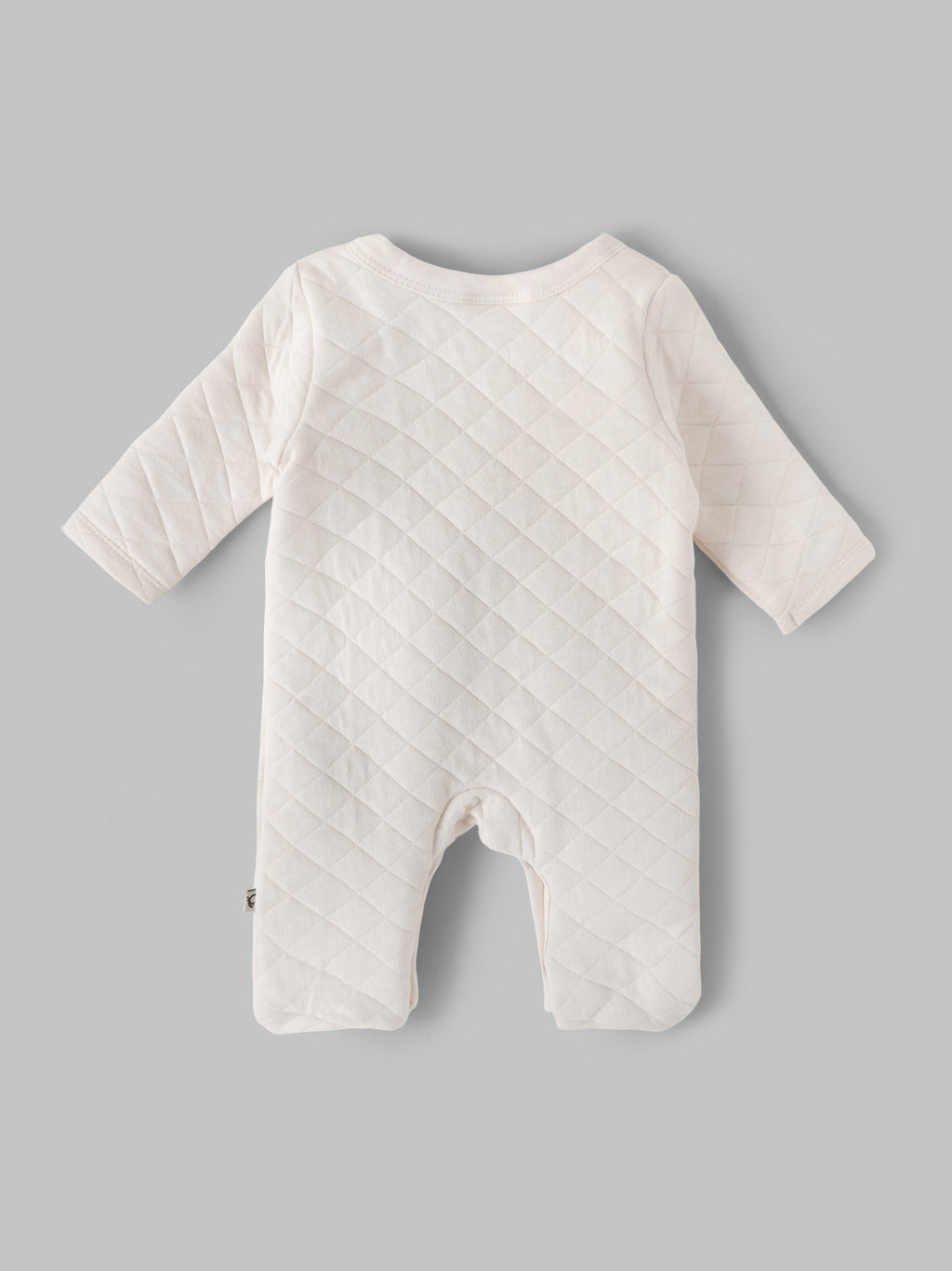 Popees Baby Girls Cotton Quilted Full Sleeve Sleepsuit |Soft Snap Button Nightwear (Tiny Baby, Newborn to 6 Months)