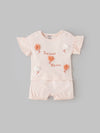 Popees Comfortable & Stylish Coordinated Set With Cute Floral Print (0-9 Months) for Baby Girls
