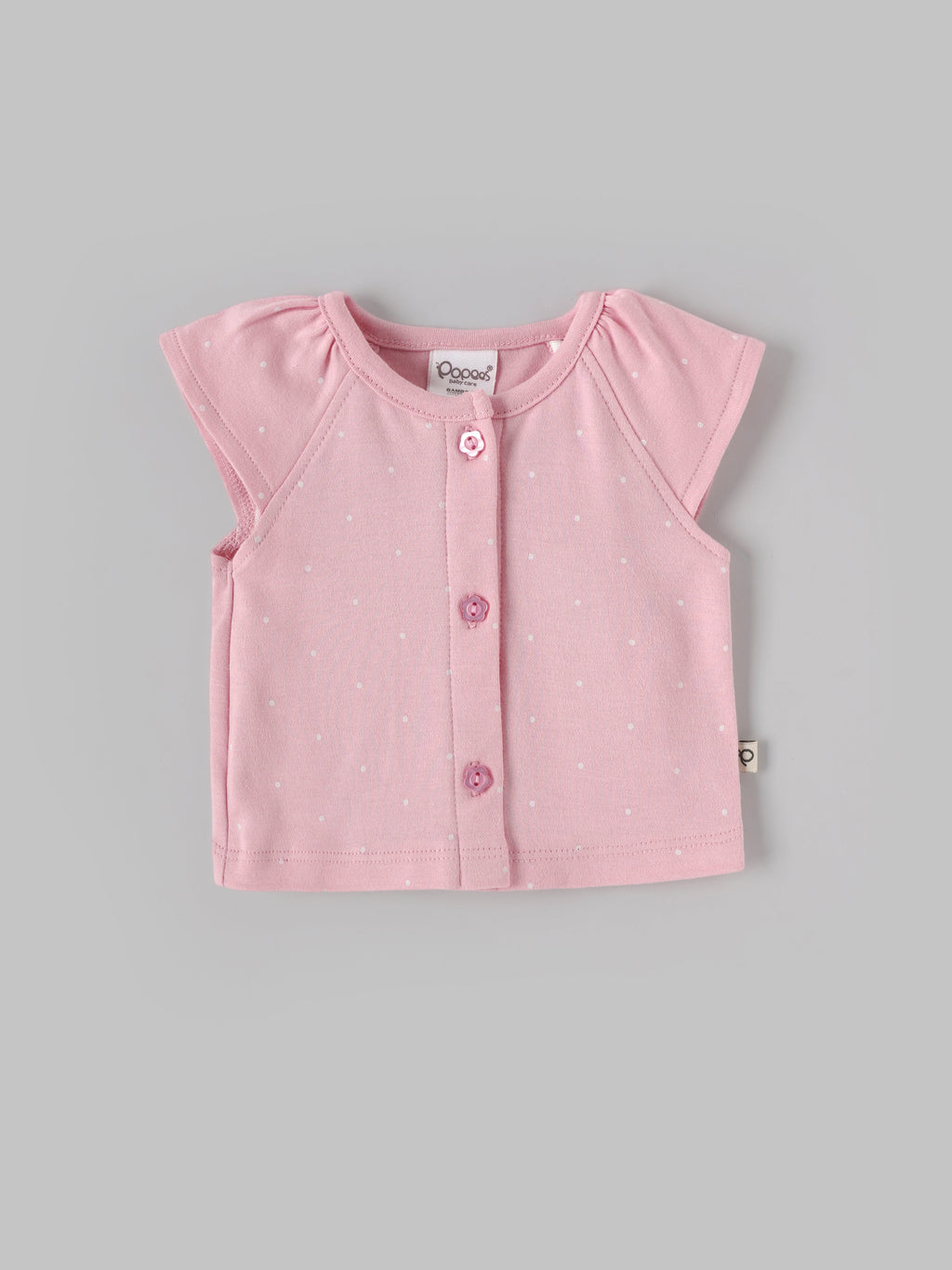 Popees Baby Girls Polka Dot Top & Shorts Set| Tiny Baby, New Born – 9 Months