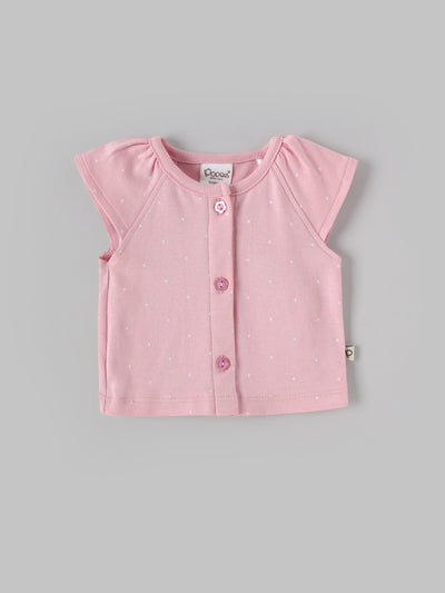 Popees Comfy & Stylish Co-ord Set(0-9 Months)for Baby Girls