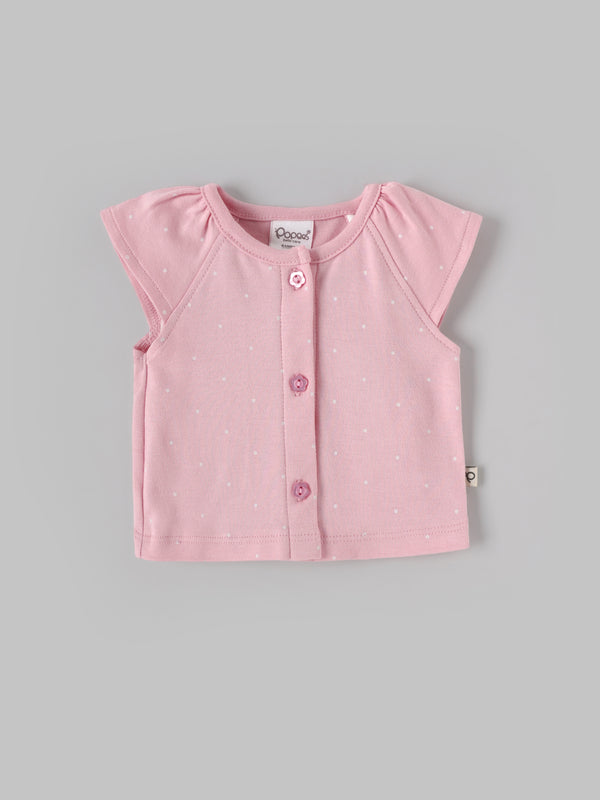 Popees Comfy & Stylish Co-ord Set(0-9 Months)for Baby Girls