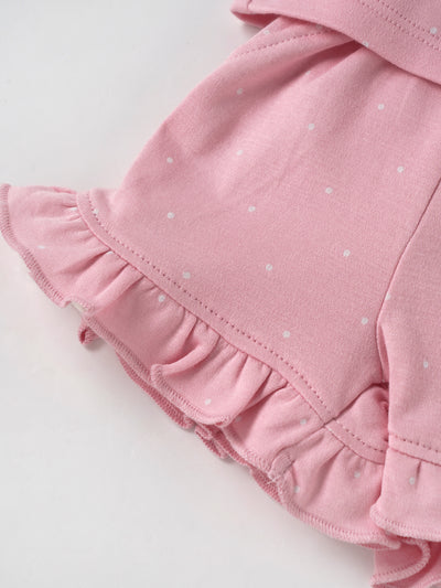 Popees Comfy & Stylish Co-ord Set(0-9 Months)for Baby Girls
