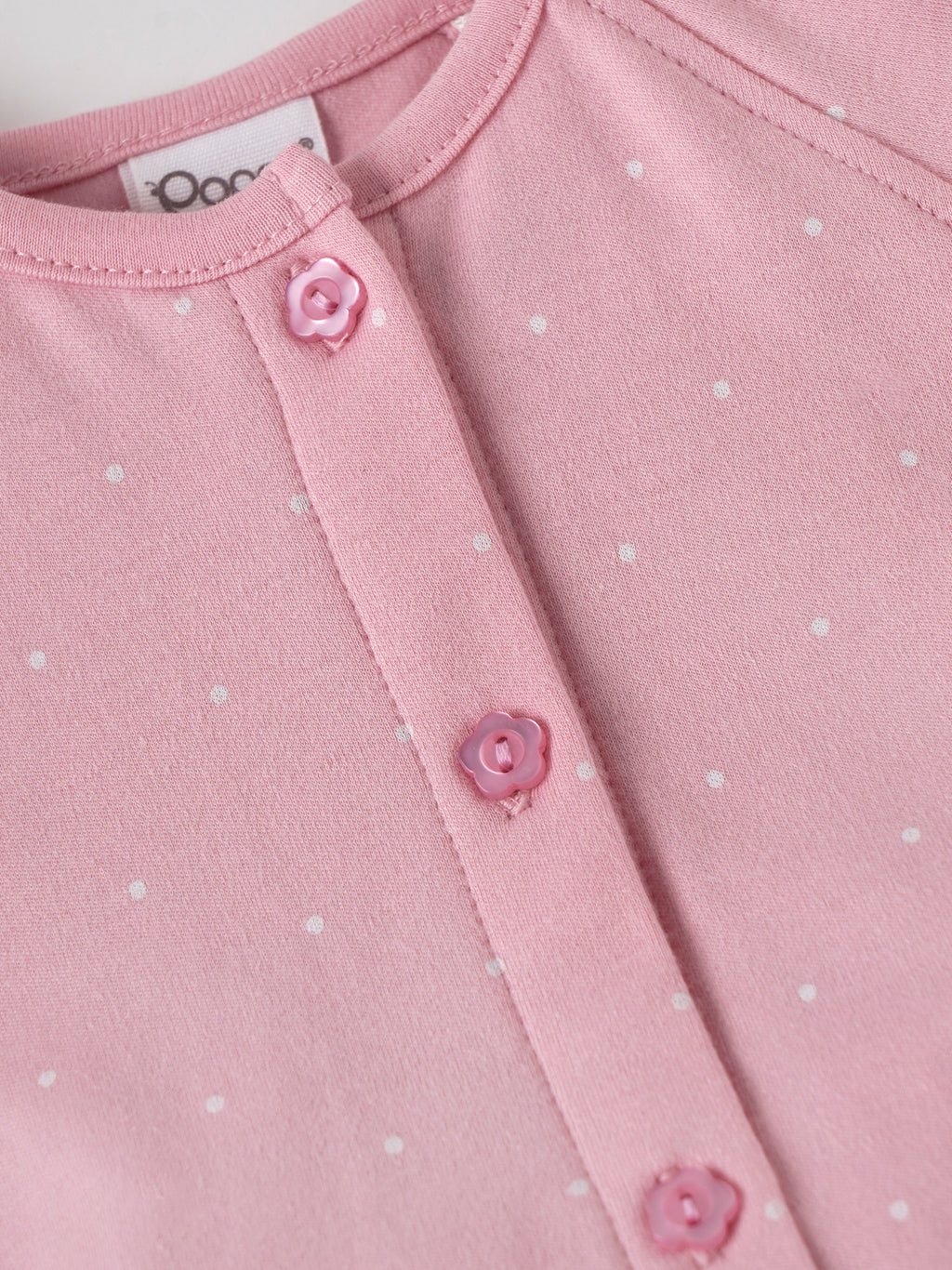 Popees Baby Girls Polka Dot Top & Shorts Set| Tiny Baby, New Born – 9 Months