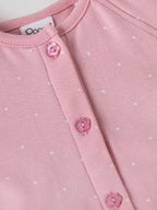 Popees Baby Girls Polka Dot Top & Shorts Set| Tiny Baby, New Born – 9 Months