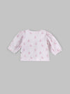 Popees Cute and Comfortable Front Open Top (0-9 Months) for New Born Girls