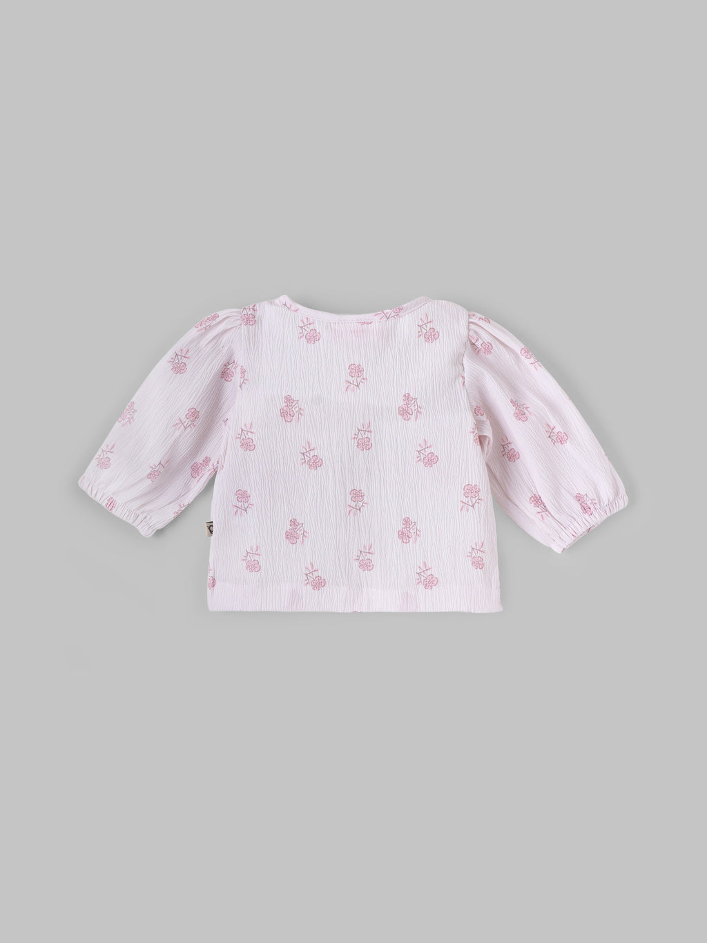 Popees Baby Girls Half Sleeves Cotton Top| White| Newborn To 9 Months