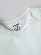 Popees Baby Girl Cotton T-Shirt with Heart Applique |Newborn to 9 M