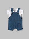 Popees Beautiful Dungaree Set(0-9 Months)for Baby Boys