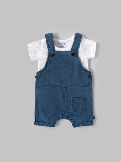 Popees Beautiful Dungaree Set(0-9 Months)for Baby Boys