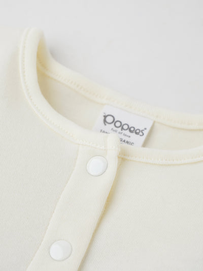 Popees Half Sleeve Front Open Jhabla (0-6 Months) for Babies