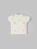 Popees Half Sleeve Front Open Jhabla Top(0-6 Months)for New Babies Made of Organic Bamboo Cotton Fabric