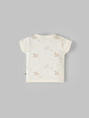 Popees Half Sleeve Front Open Jhabla Top(0-6 Months)for New Babies Made of Organic Bamboo Cotton Fabric