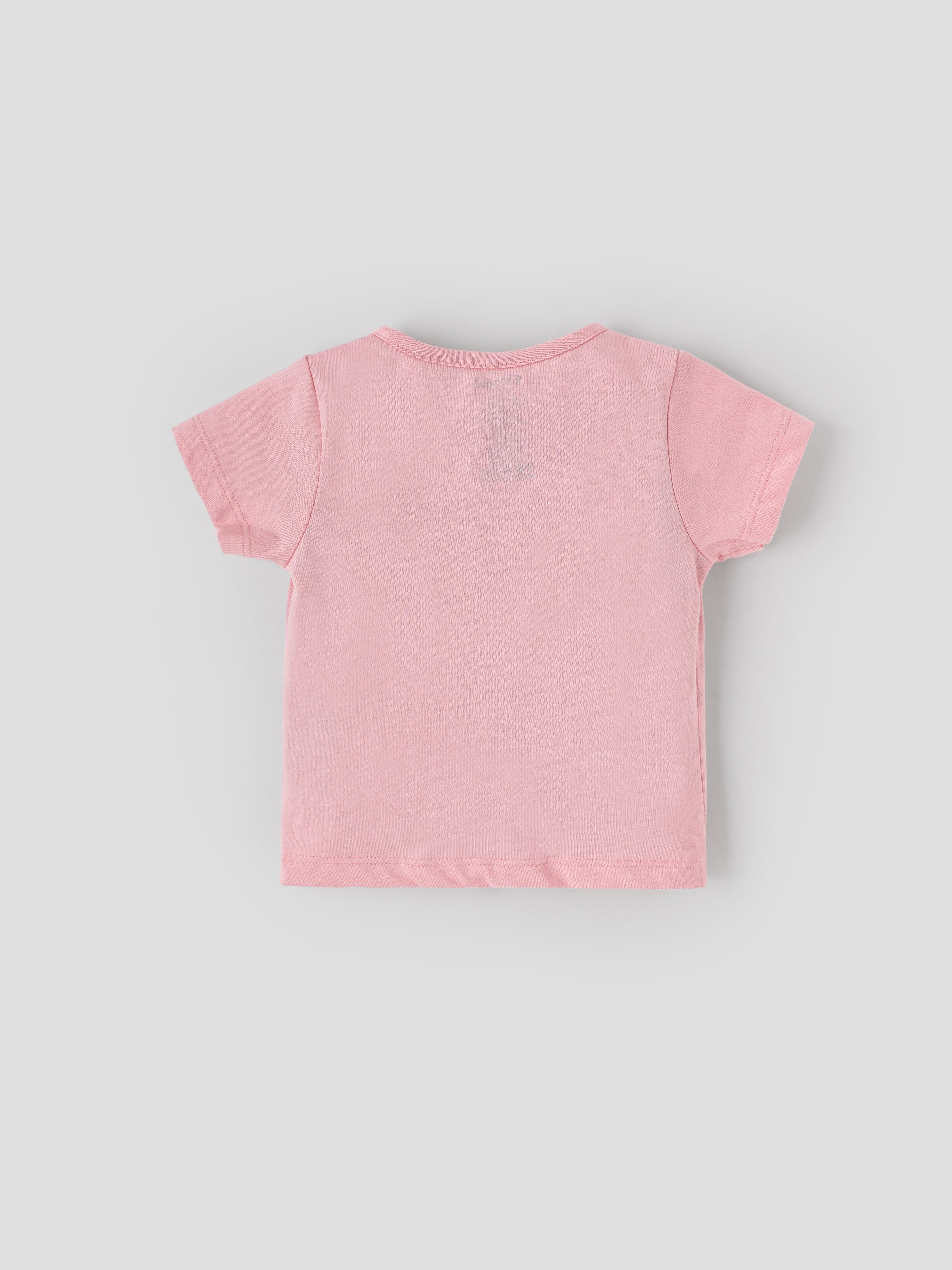 Popees Half Sleeve Printed Front Open Jhabla (0-3 Months) for Newborn Babies