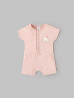 Popees Comfy & Cute Baby Wear Half Sleeve Printed Romper (0–6 Months)for Babies