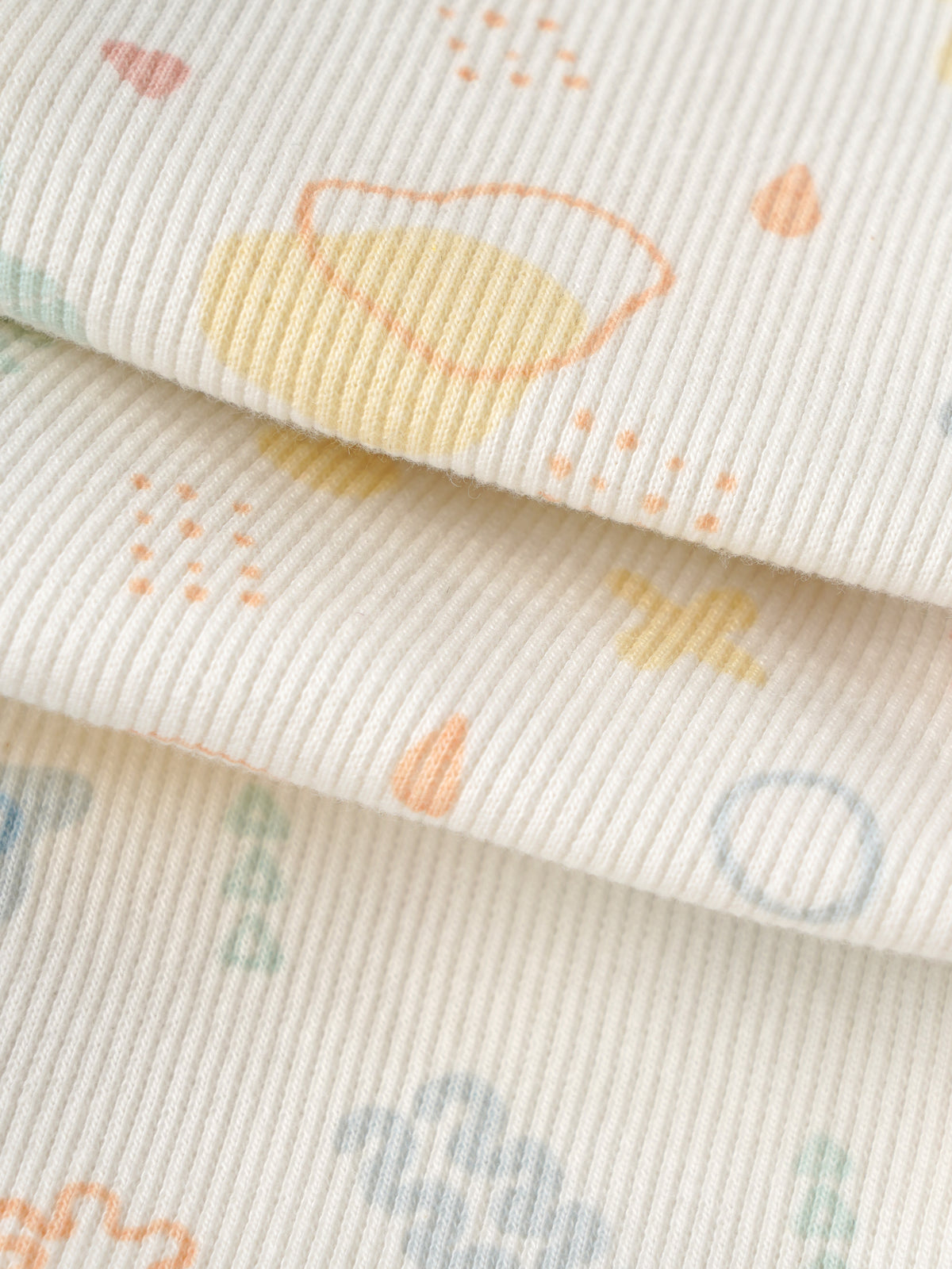 Popees Baby Unisex Printed Footed Romper |NB-6 Months