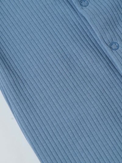 Popees Cute Printed Full Sleeves Sleepsuit with Front Snap Buttons(0–9 Months)for Babies