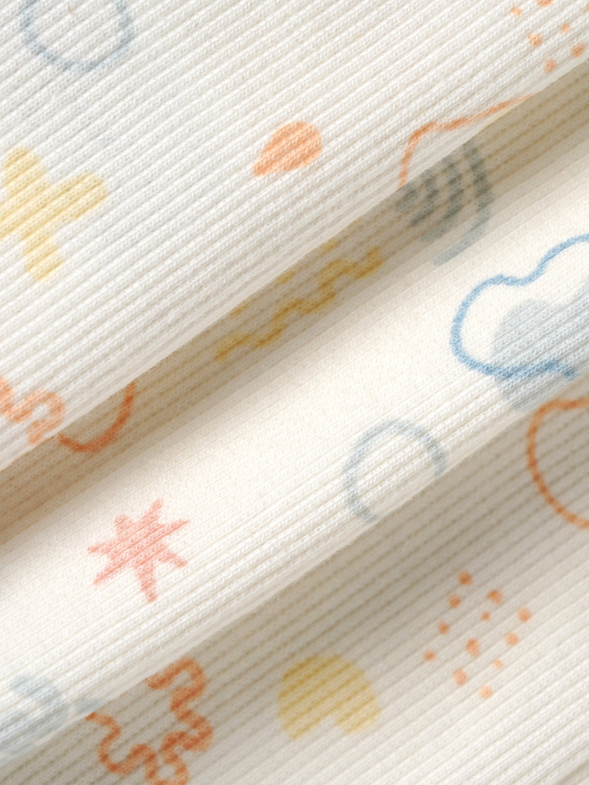 Popees Baby Unisex white Printed Half Sleeve Top | All over Print Top| NB-6 Months