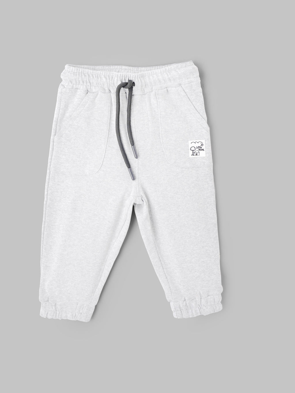 Popees Baby Boys Cotton Jogger Pants| Grey| 9 Months To 4 Years