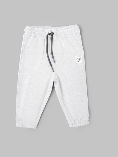 Popees Baby Boys Cotton Jogger Pants| Grey| 9 Months To 4 Years