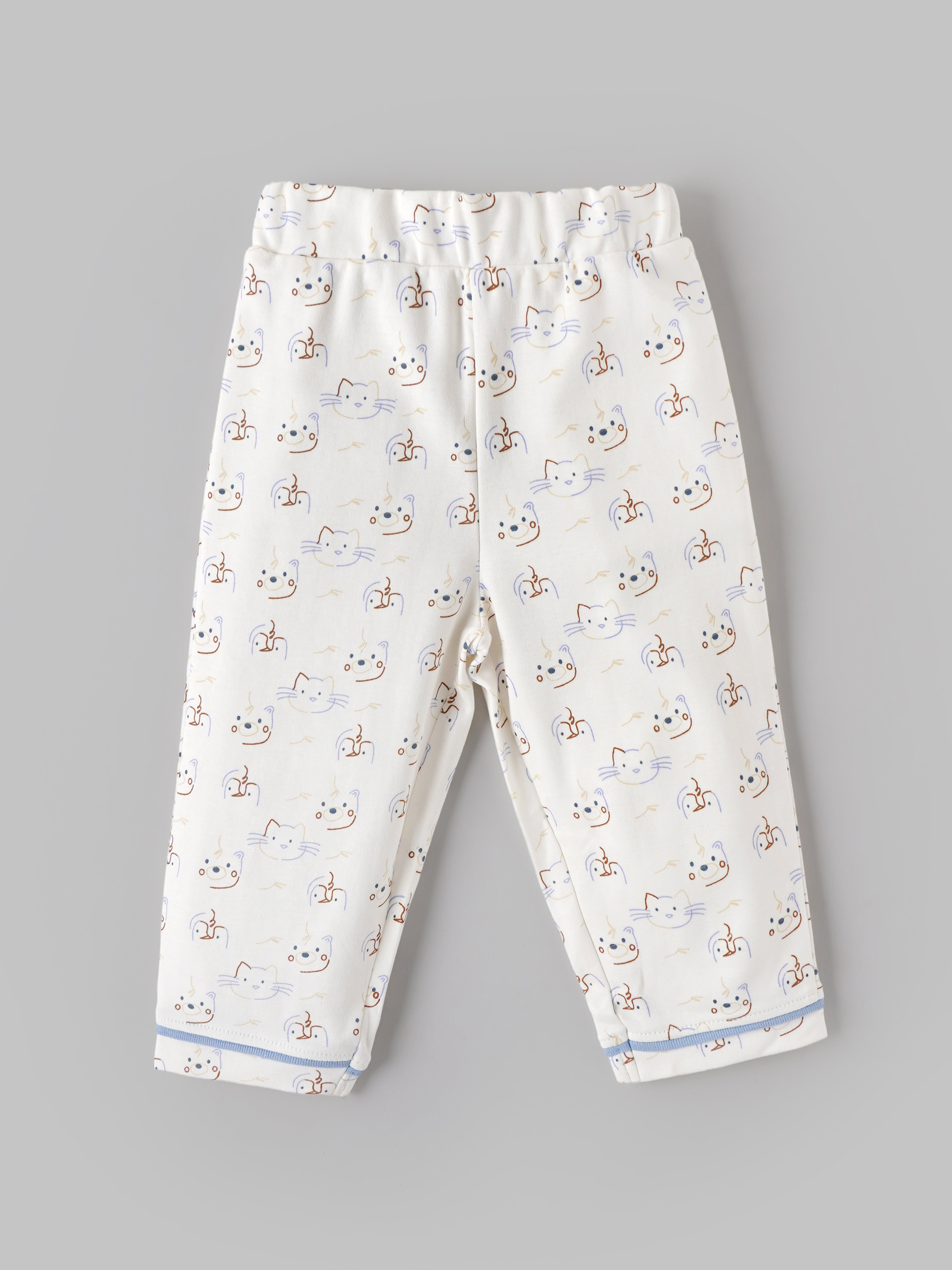 Popees Baby Boys Cotton Night Suit Set | Printed Half Sleeve Shirt & Full Length Pyjama Co-ord Set | 9 Months 4 Years