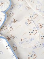 Popees Baby Boys Cotton Night Suit Set | Printed Half Sleeve Shirt & Full Length Pyjama Co-ord Set | 9 Months 4 Years
