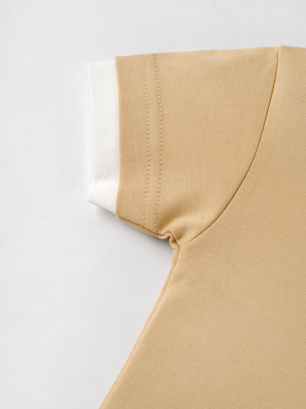 Popees Baby Boys Printed Pocket T-Shirt| Beige| 9 Months To 4 Years