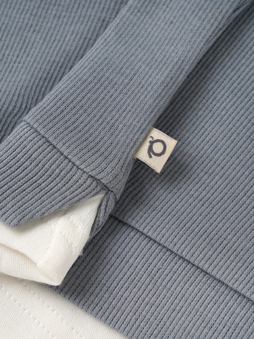 Popees Baby Boys Hooded Sweatshirt | Soft Full Sleeve Cotton Hoodie with Embroidery | Grey & White | 9 Months - 4 Years