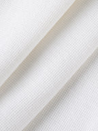 Popees Baby Boys White Textured Short Sleeve T-Shirt with Printed Pocket Detail | 9 Month - 4 Year
