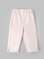 Popees Baby Girls Soft & Comfortable Full Length Pants|Elastic Waistband with Side Slit Detail|9 Months -4 Years